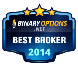 BinaryOptions.net Best Broker 2014 Award